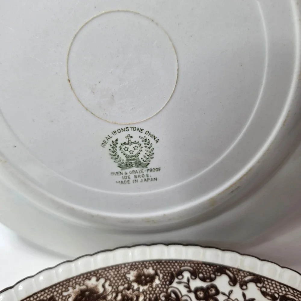 Ideal Ironstone three plates
